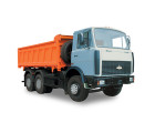 Самосвал МАЗ-5516 г/п 20т, объем кузова 14 куб.м, кол. формула 6х4